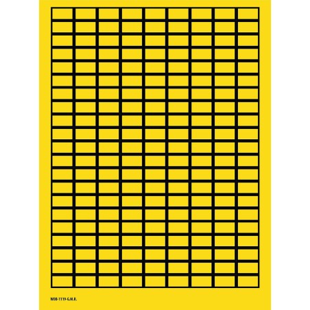 Brady Blank Write-On Labels on